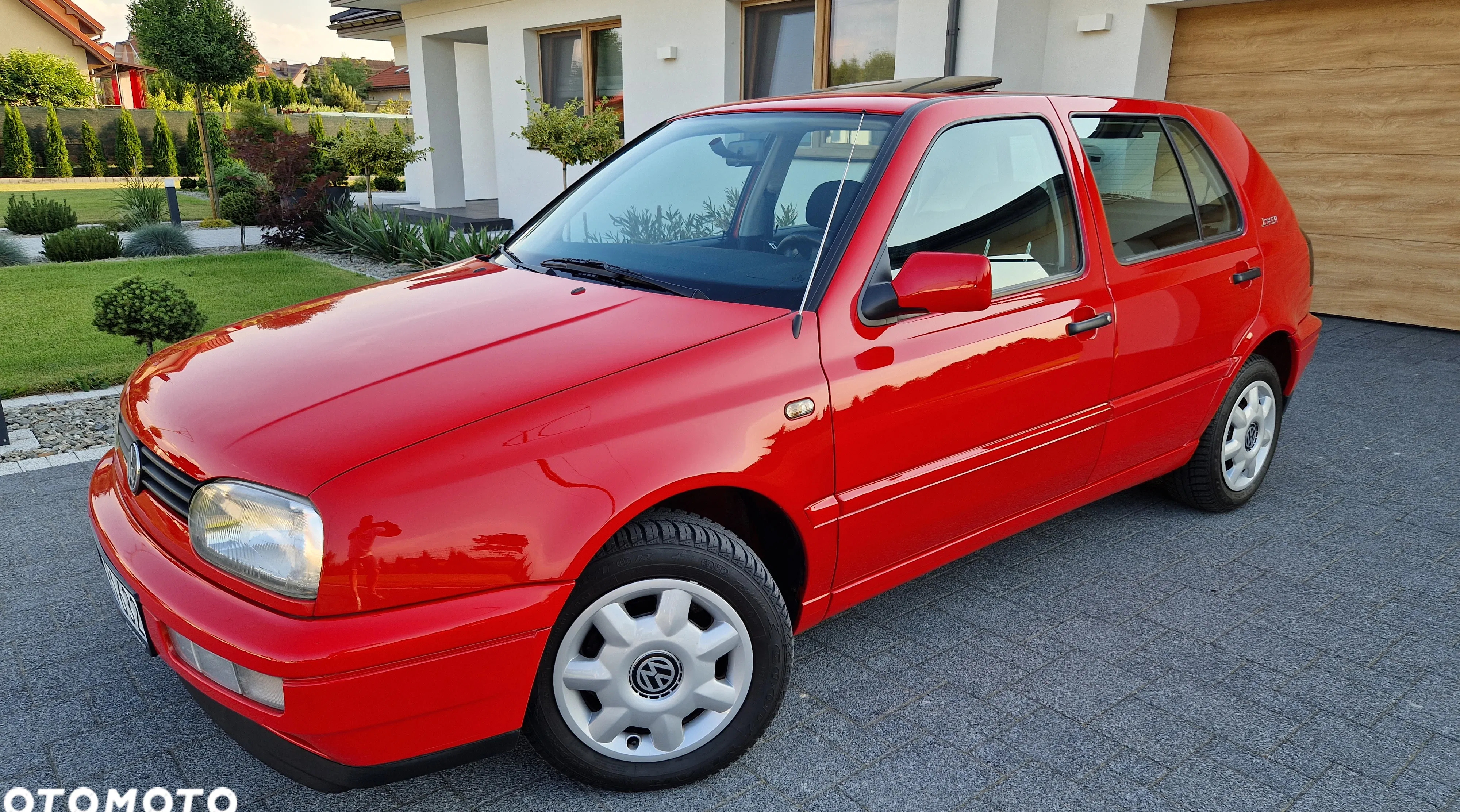 samochody osobowe Volkswagen Golf cena 16500 przebieg: 86000, rok produkcji 1997 z Chełmża